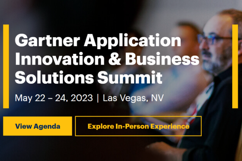 Gartner Application Innovation & Business Solutions Summit image