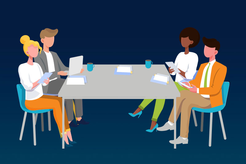 Graphic for scaled agile blog post