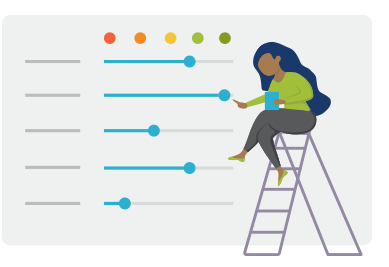 Illustration of skills management