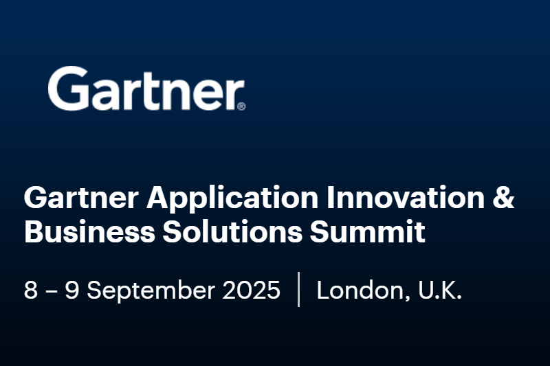 Gartner Application Innovation & Business Solutions Summit 2025