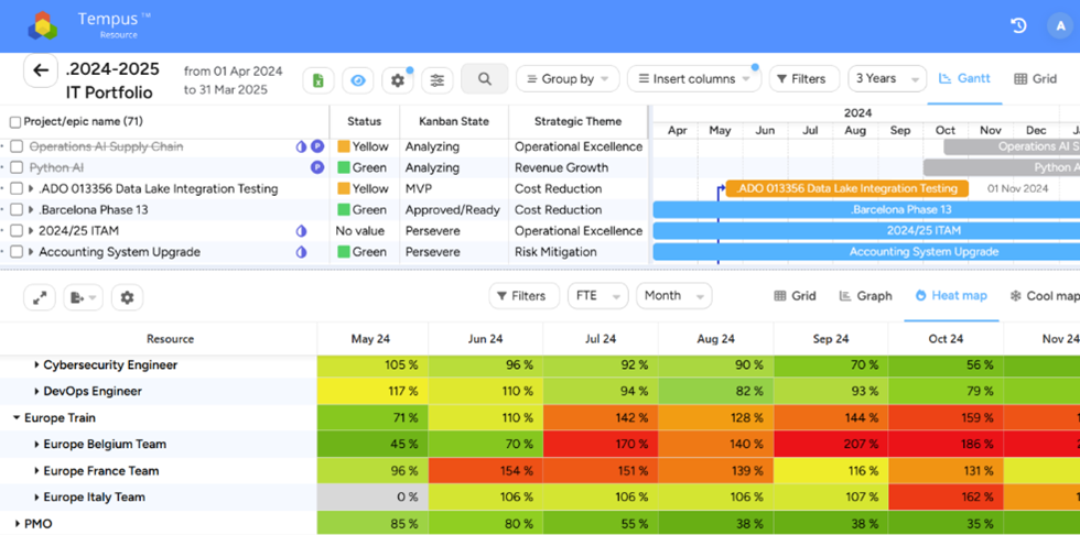Tempus Portfolio screenshot